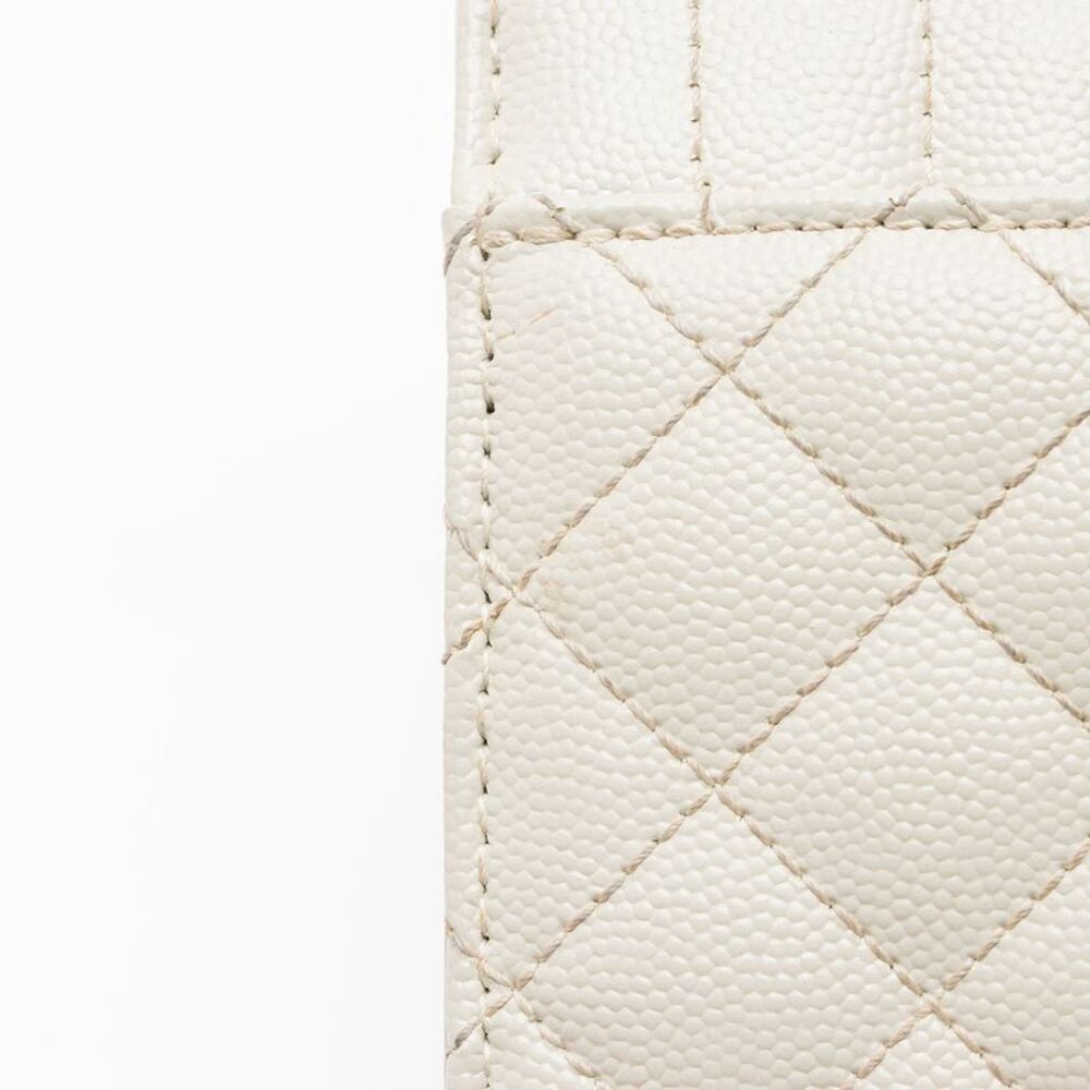 Saint Laurent Mixed Matelasse Grain de Poudre Monogram Small Shoulder Bag - Picture 12 of 16